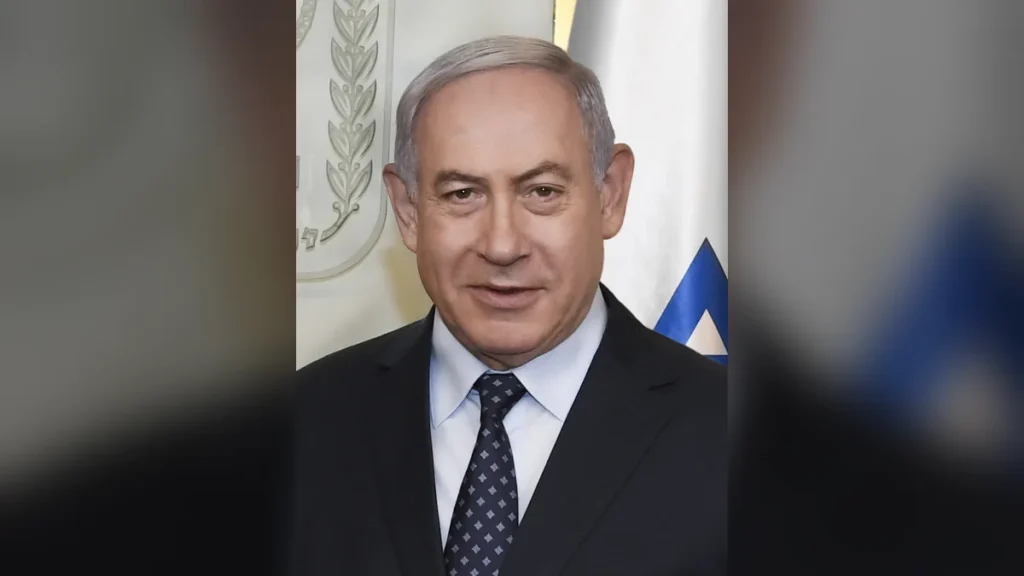 Retrato de Benjamin Netanyahu