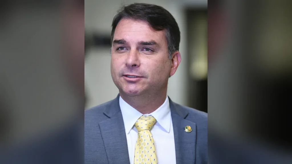 Retrato de Flávio Bolsonaro