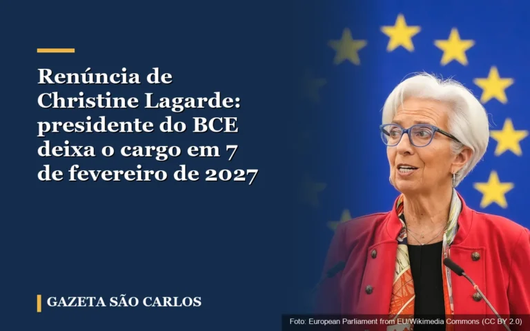 Renúncia de Christine Lagarde: presidente do BCE deixa o cargo em 7 de fevereiro de 2027